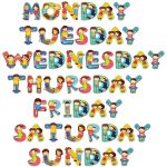 Nomi dei giorni della settimana in inglese