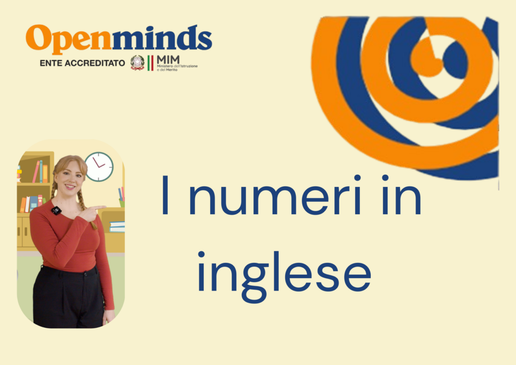 insegnare i numeri in inglese