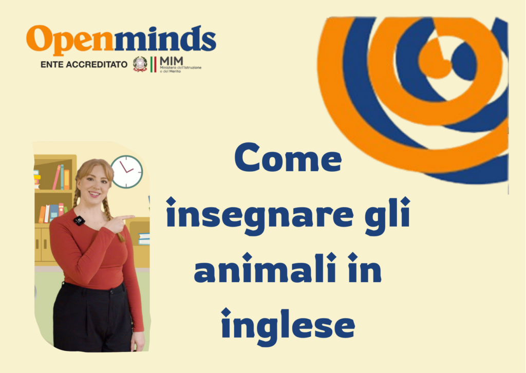 come insegnare gli animali in inglese