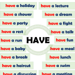 Use of English: collocations